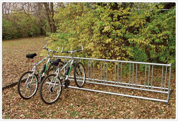Double Entry Bike Rack
