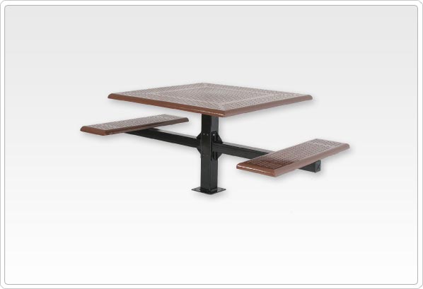 Wheelchair Cantilever Picnic Table with 4