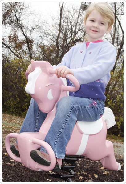 Pink Pony Spring Rider