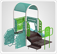 Tot Town&reg; Jack Modular Playground