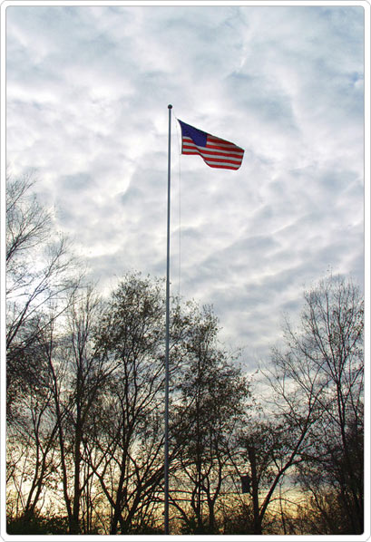 40' Flagpole