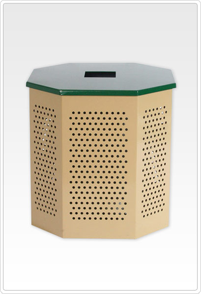 Flat Top Steel Trash Can Lid