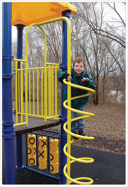 Corkscrew Climber/Arch Wall
