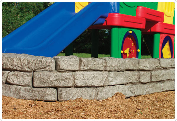Stone Border Timbers