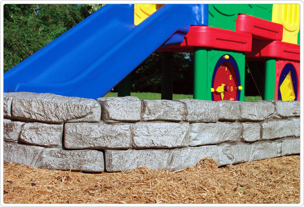 Stone Border Timbers