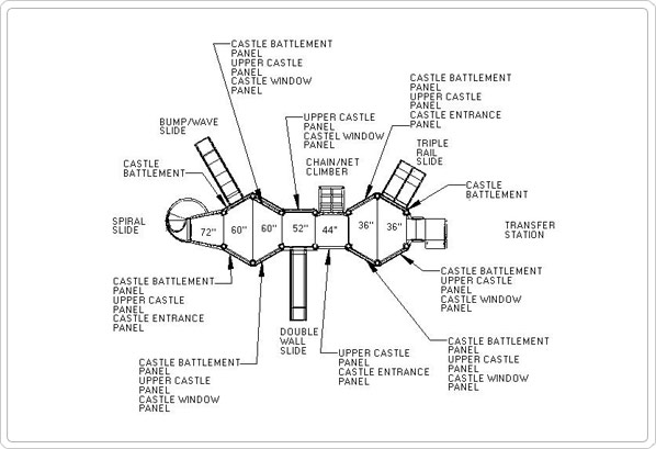 Castle 2d view