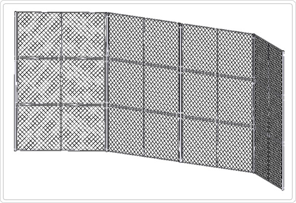 Heavy Duty Baseball Backstop without Hood