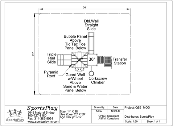 Quick Ship 3 Modified - primary 2d view