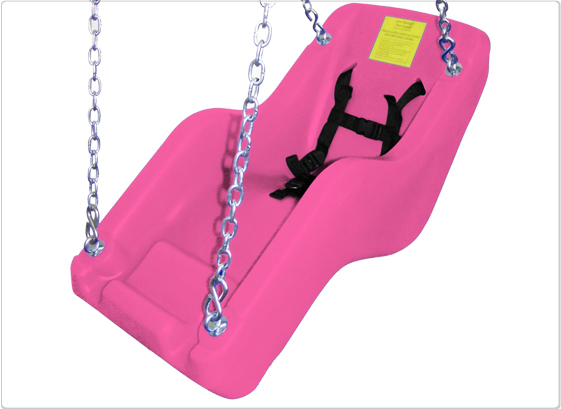 JennSwing® ADA Seat --bubble gum pink