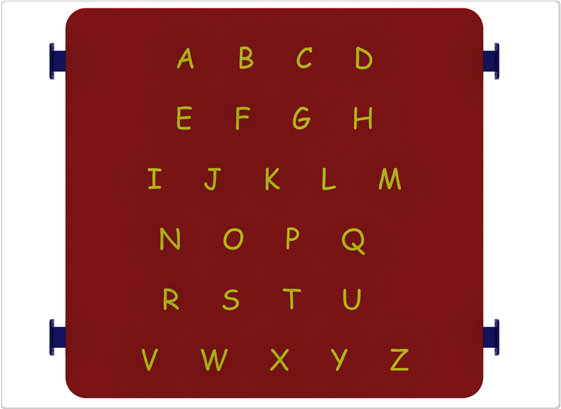 Alphabet Panel