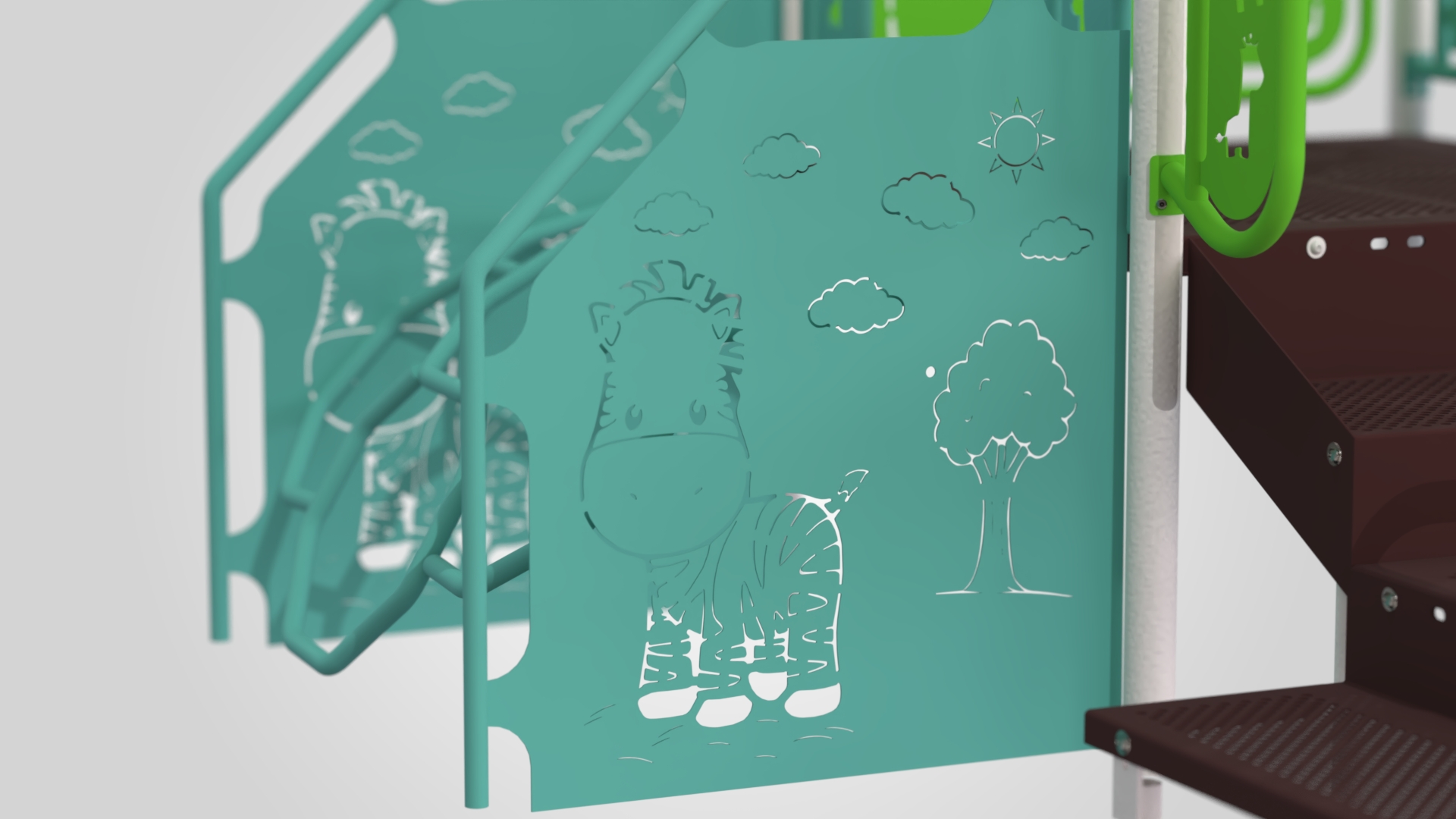 Tot Town® Jack Modular Playground alternate view 2